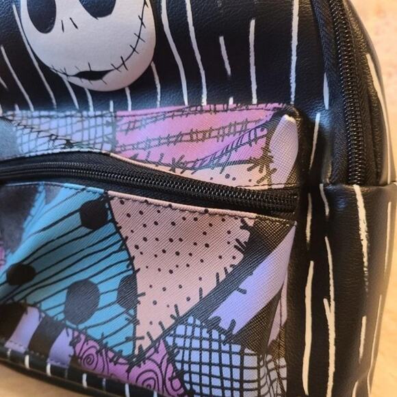 Disney's nightmare before Christmas Jack skellington backpack purse - Picture 3 of 7